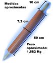 Ver imagem 4 de Rolo De Massa Móvel 50 X 7 Cm Madeira Maciça