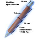 Ver imagem 4 de Rolo De Massa Móvel 50 X 7 Cm Madeira Maciça