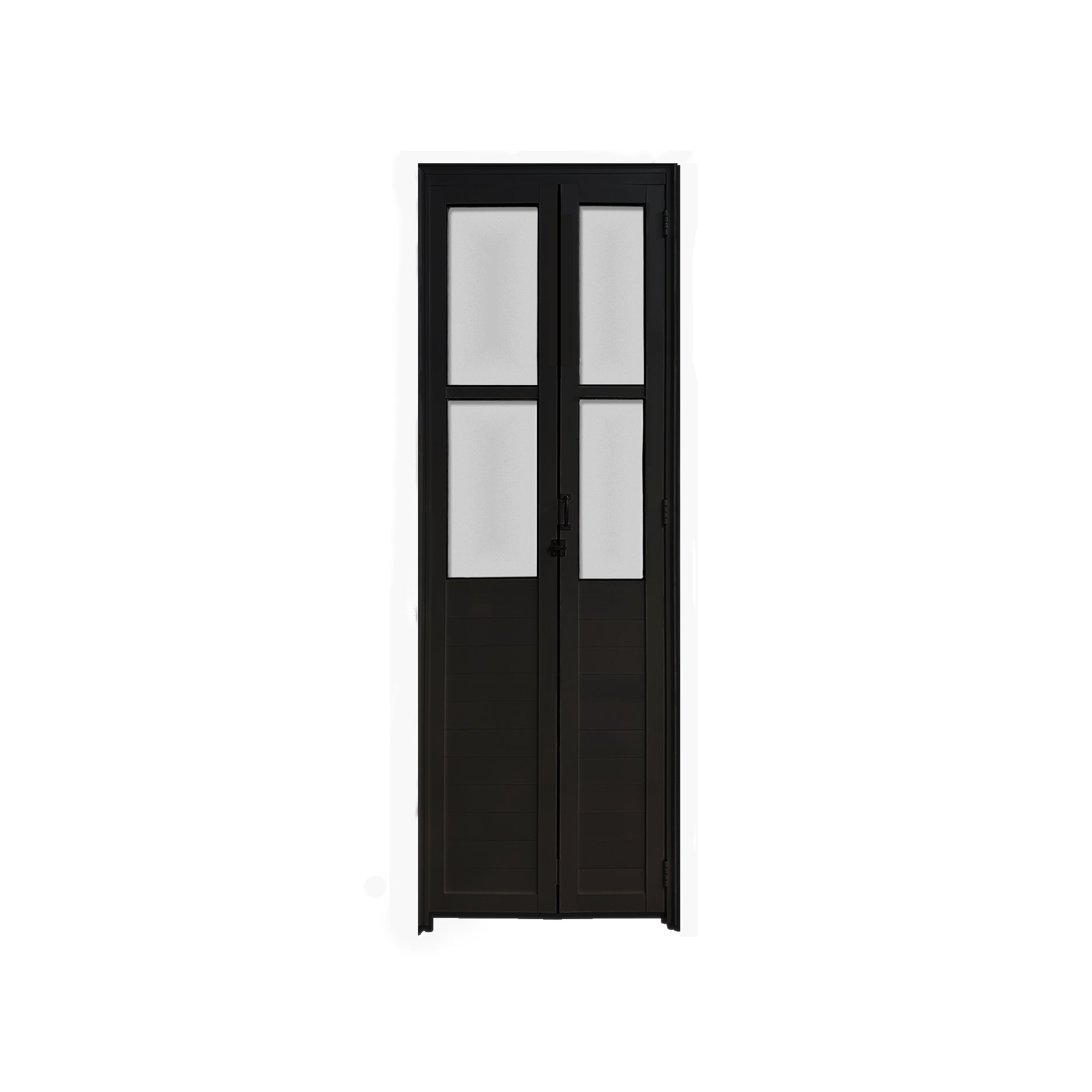 Porta Camarão Lambril com Vidro D 210x60 Preto