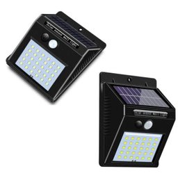 Luminária Solar Led Sensor de Presença Fixação Parede - 2