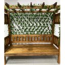 Ver imagem 6 de Treliça Cerca Painel Artificial 1.20x2.00m Folhagem Verde