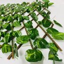 Ver imagem 4 de Treliça Cerca Painel Artificial 1.20x2.00m Folhagem Verde