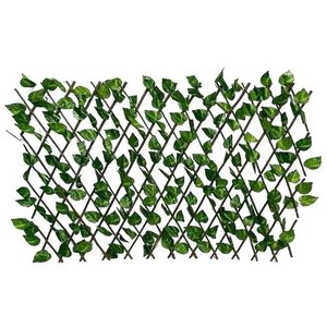 Treliça Cerca Painel Artificial 1.20x2.00m Folhagem Verde