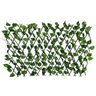 Treliça Cerca Painel Artificial 1.20x2.00m Folhagem Verde - 1