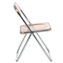 Ver imagem 4 de Kit 8 cadeiras jantar design dobrável cristal acrílico transparente Italia