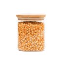 Ver imagem 1 de Pote de Vidro 800ml com Tampa de Bambu Hermético Quadrado - Tüd