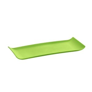 Bandeja Servir Vemplast 15X40 Tropical Polipropileno Verde