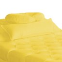 Ver imagem 2 de Maca Estofada Estética Capitonê 80 Cm Suede Amarelo - Fm