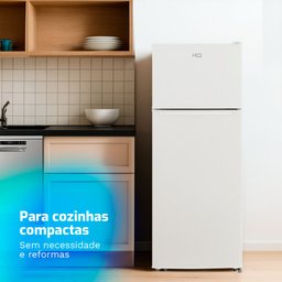 Geladeira Refrigerador Hq Defrost 230 Litros Hq-230rdf Branco 127v - 6