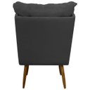 Ver mais imagens de Poltrona Decorativa para Sala Consultório Clínica Recepção Salão Manicure Sufler Decorativa Linho