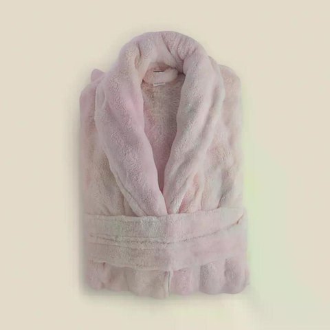 Roupão Premium Rose Microfibra Rosa - A\casa Roupão Premium Rose Microfibra Rosa Gg - A\casa