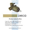 Ver imagem 6 de Registro Base Monocomando Chuveiro Bp/ap Dn20 3/4 (4493.000) Deca com 2 Peças