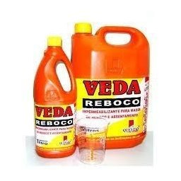 Kit 02 Veda Reboco E 01 Veda Concreto Queveks 5lts - 2
