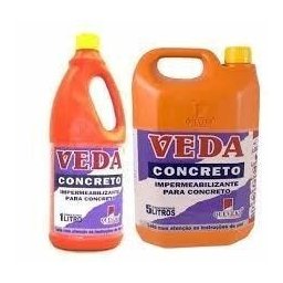 Veda Concreto 5lt Queveks Impermeabilizante Para Concreto - 2