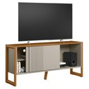 Ver mais imagens de Rack Bancada de TV 55 Polegadas Glossy L06 Nature/Off White - Mpozenato