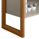 Ver imagem 6 de Rack Bancada de TV 55 Polegadas Glossy L06 Nature/Off White - Mpozenato