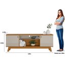 Ver imagem 7 de Rack para Tv 75 Polegadas Colors Nature-off White