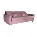 Ver imagem 4 de Sofá Cama Casal Reclinável Com Baú Pamela - Turkey Rose