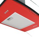 Ver imagem 5 de Coifa Terim de Parede Clean Vidro Curvo Vermelha Kroma 60cm