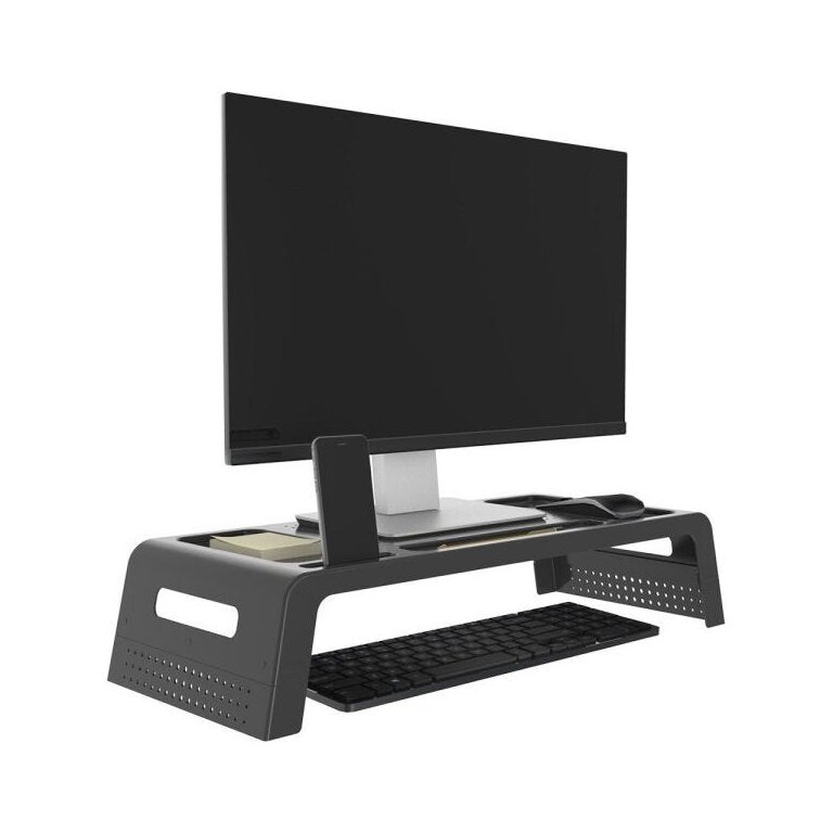 Suporte para Monitor com Porta Smartphone Preto Maxcril Cx 1 Un