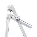 Ver imagem 3 de Compasso de Traçagem Inox com Ponta de Vídea Borboleta Personalizada 12" 30cm - Ekale Ferramentas 42