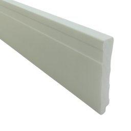 Rodapé Poliestireno Frisado Arquitech 51010 - 2,4 Metros - 1