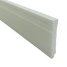 Rodapé Poliestireno Frisado Branco 10cm Br 2,40m - Arquitech 51010 - 1