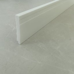 Rodapé Poliestireno Frisado Arquitech 51010 - 2,4 Metros - 2