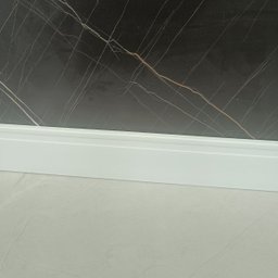 Rodapé Poliestireno Frisado Arquitech 51010 - 2,4 Metros - 6