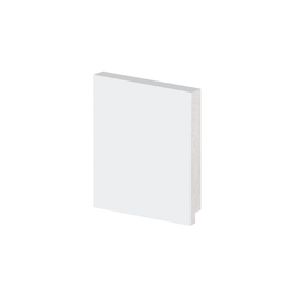 Rodapé Poliestireno Liso Branco 10cm Br 2,40m - Arquitech 50010 - 1