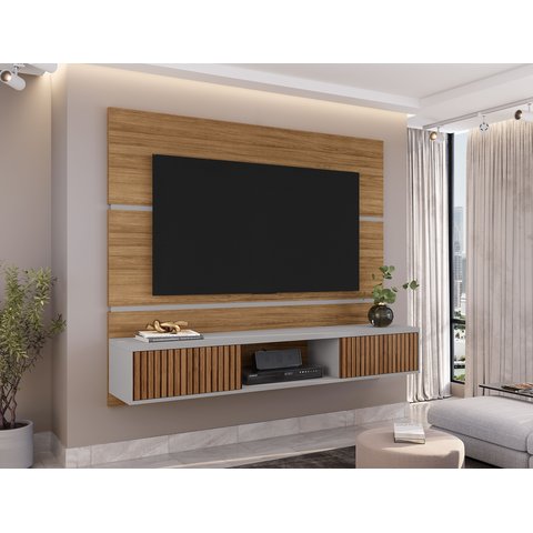 Painel para Tv até 65 Polegadas 2 Portas Âmbar