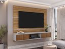 Ver imagem 1 de Painel para Tv até 65 Polegadas 2 Portas Âmbar