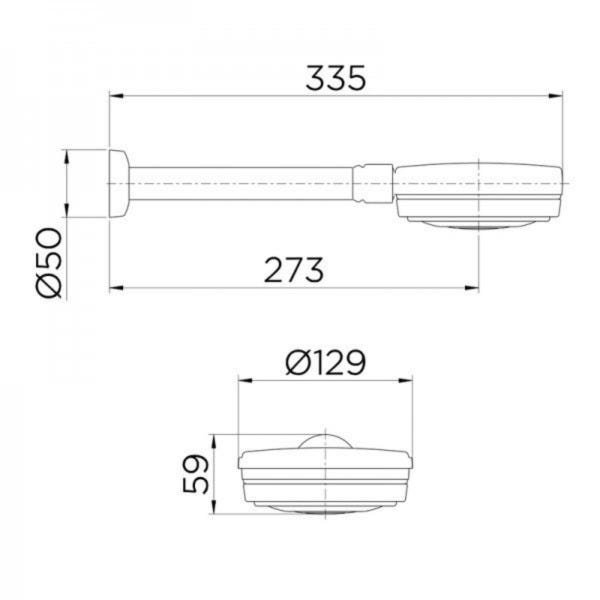 Chuveiro Technoshower Docol Cobre Polido 00306630 - 4
