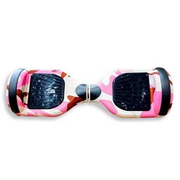 Hoverboard Overboard Skate Elétrico Led Rosa Camuflado Nº26 - 4