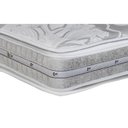 Ver imagem 3 de Cama Box Baú King: Colchão Molas Castor Pocket Super Luxo Látex SLX + Base CRC Suede Gray(193x203)