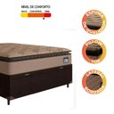 Ver imagem 6 de Cama Box Baú Casal Colchão Espuma D33 Pillow Top Van Gogh 138x188x70cm Hellen