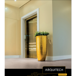 Guarnição Poliestireno 10cm Liso Branco 40010 Arquitech - 4