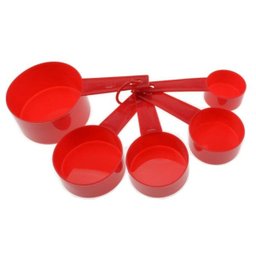 Kit Cortador Batata Palito e Boleador e Medidoras 4 Xícaras - 4