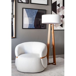 Poltrona Gisele - Linho Off White