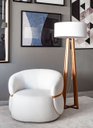 Ver imagem 2 de Poltrona Gisele - Linho Off White