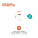 Ver imagem 2 de Potes de Vidro para Mantimentos com Tampa Bambu 200Ml - 5 Pçs