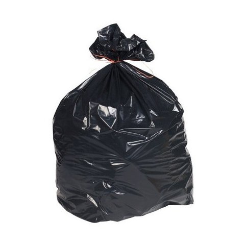 Sacos para Lixo Preto 100 Litros P4 com 100 Unidade