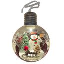 Ver imagem 5 de Bola Enfeite Arvore Natal Natalino Boneco de Neve Luz Led Festa Fim de Ano Decoraçao Enfeite Evento
