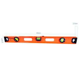 Nível Alumínio 60cm 24" Base Magnética - Famastil - 2