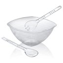 Ver imagem 3 de Conjunto Saladeira 3 Peças Delta Util Cristal