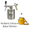 Kit chopeira inox e bolsa térmica de 2 litros iKeg – Grátis 4 Capsulas de CO2 - 4