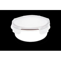 POTE DE VIDRO REDONDO MARMITA HERMETICO 620ML LOCK&STOCK - 2