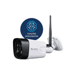 Câmera de Segurança Wifi Externa Elsys com Infravermelho Nf - 2
