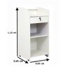 BALCÃO CAIXA BOX MDF LOJAS FARMACIA RECEPCÇAO PERSHOP VALLET - 2