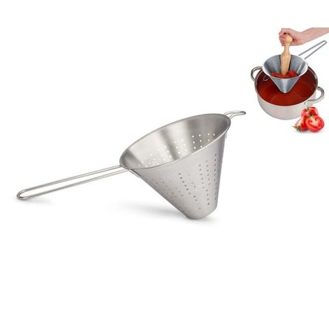 Coador Passador Chinoy 18cm Peneira para Coar Molho de Tomate